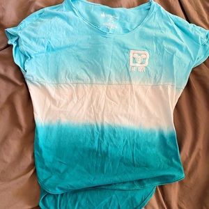 Blue wide neck Walt Disney shirt